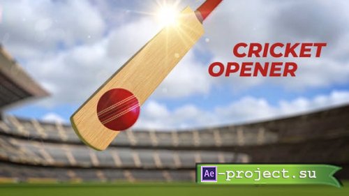 Videohive - Cricket Opener - 34356196 - Project for After Effects