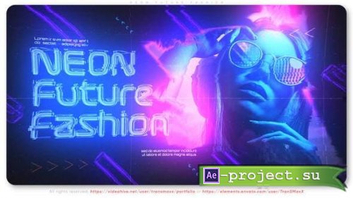  Videohive - Neon Future Fashion - 34372542 - Project for After Effects