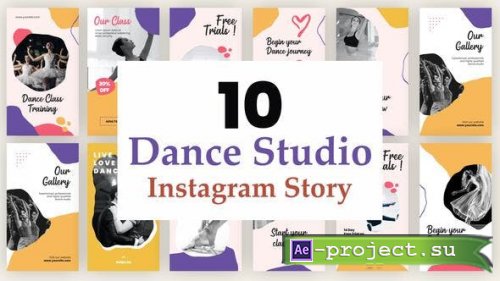 Videohive - Dance Studios Instagram Stories - 34368130 - Project for After Effects