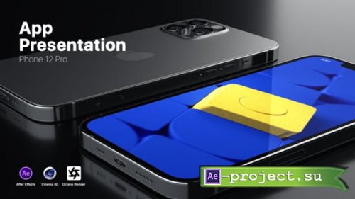 Videohive - App Presentation | 12 Pro - 31840970 - Project for After Effects