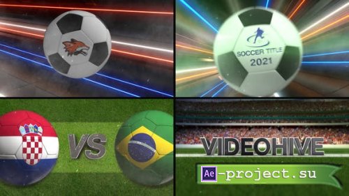 Videohive - Soccer Logo Reveal - 34116615 - Project for After Effects