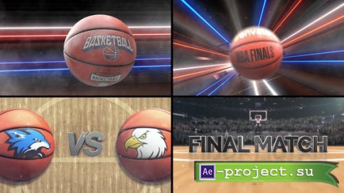 Videohive - Basketball Logo Reveal - 34153212 - Project for After Effects