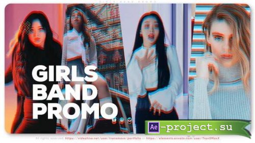 Videohive - Girls Band Promo - 34285792 - Project for After Effects