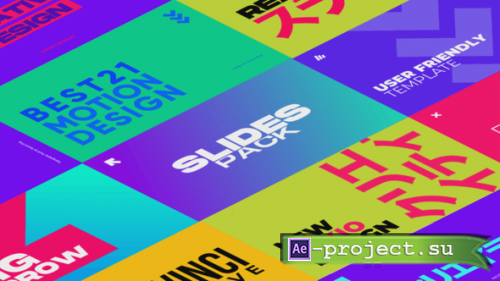 Videohive - Colorful Slides | After Effects - 34337848 - Project for After Effects