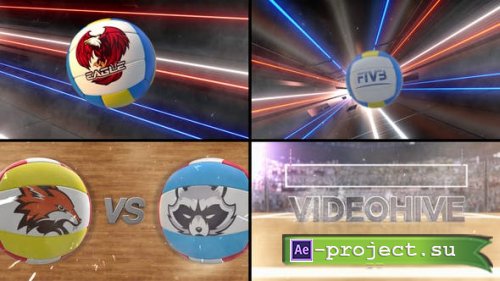 Videohive - Volleyball Logo Reveal - 34342259 - Project for After Effects