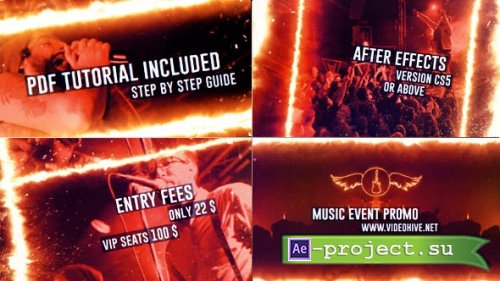 Videohive - Music Event Promo - 21108545 - Project for After Effects