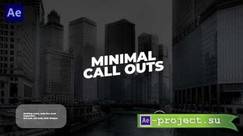 Videohive - Minimal Call Outs - 33658083 - Project for After Effects