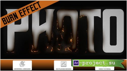 Videohive - Burn Effect - 34418566 - Project for After Effects