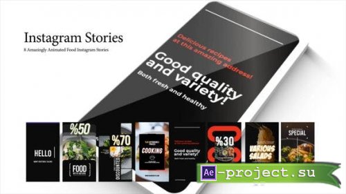 Videohive - Food Instagram Stories - 34310258 - Project for After Effects 