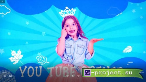 Videohive - Kids You Tube Opener - 33908443 - Project for After Effects