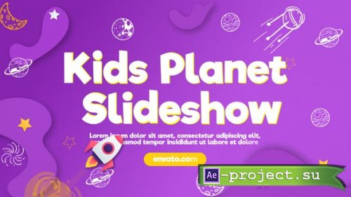 Videohive - Kids Planet Slideshow - 34425930 - Project for After Effects