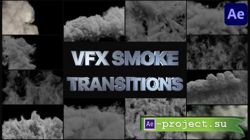 Videohive - Smoke Transitions | After Effects - 34443538 - Project for After Effects
