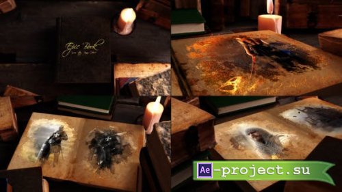 Videohive - Ancient Book - 34462011 - Project for After Effects