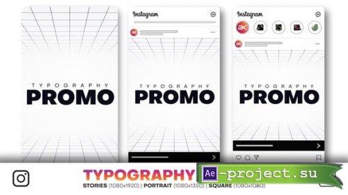Videohive - Instagram Typography Opener - 34458644 - Project for After Effects