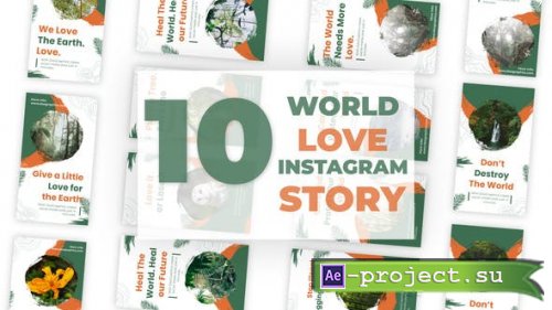 Videohive - Earth Day | World love Instagram Stories - 34456263 - Project for After Effects