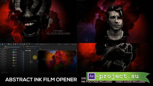 Videohive - Abstract Ink Film Opener - 23202914 - Project for After Effects