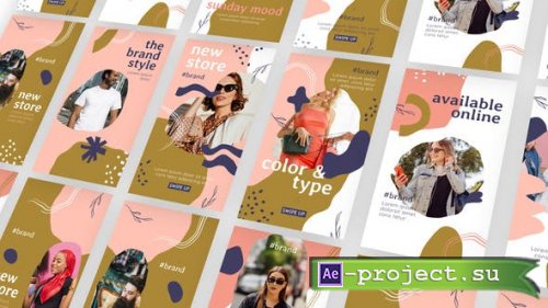 Videohive - Hand Drawn Design Instagram Stories - 34475292 - Project for After Effects