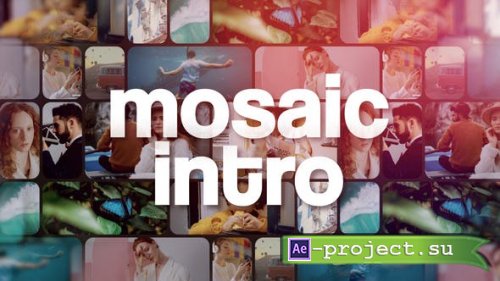 Videohive - Mosaic Multi Photo Intro - 34388375 - Project for After Effects