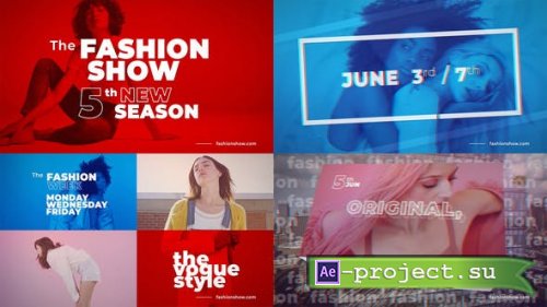 Videohive - The Fashion Show Promo Opener - 26472875 - Project for After Effects