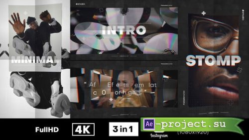Videohive - Minimal Stomp Intro - 30528663 - Project for After Effects
