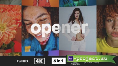 Videohive - Mosaic Multi Photo Opener Intro - 32523459 - Project for After Effects