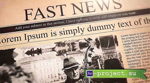 Fast News Promo 978642 - Project for After Effects