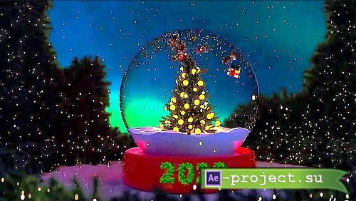 Snow Globe Christmas Reveal v2248 - Project for After Effects