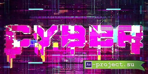Cyberpunk Glitch Logo 973953 - Project for After Effects