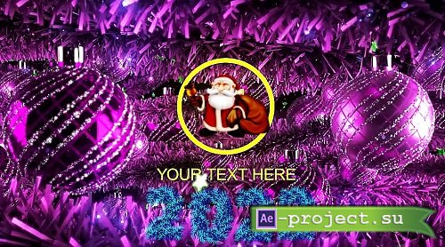 New Year Garland With Logo 44 - Project for After Effects