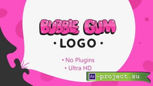 Videohive - Bubble Gum Logo - 28804958 - Project for After Effects