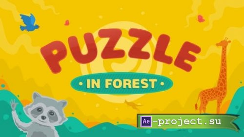 Videohive - Puzzle In Forest - 10815083 - Project for After Effects