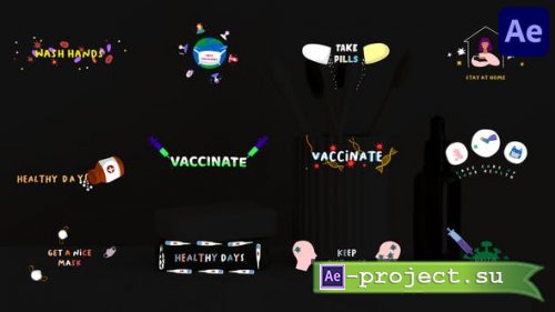 Videohive - Virus And Vaccine Titles | After Effects - 34502084 - Project for After Effects