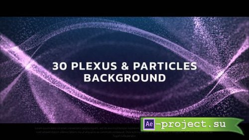 Videohive - Particles Backgrounds - 34500585 - Project for After Effects