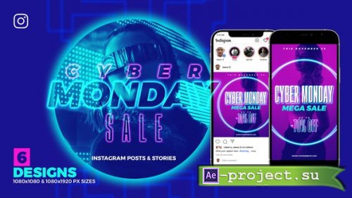 Videohive - Cyber Monday Instagram Sale V74 - 34509869 - Project for After Effects