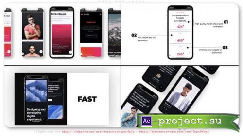 Videohive - Fast App Intro - 34507792 - Project for After Effects