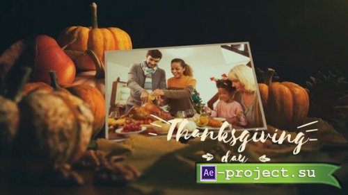 Videohive - Thanksgiving Memories Slideshow - 34519122 - Project for After Effects