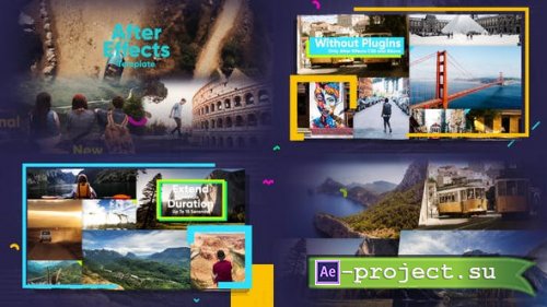 Videohive - Bright and Stylish Multi Video Slideshow - 22477120 - Project for After Effects