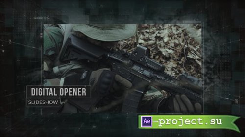 Videohive - Digital Opener | Slideshow - 23165824 - Project for After Effects