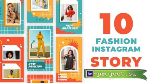 Videohive - Trendy Graphics Instagram Story - 34529781 - Project for After Effects