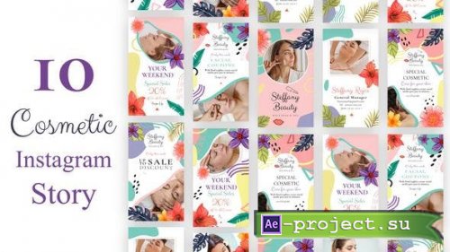 Videohive - Cosmetic Instagram Stories - 34529820 - Project for After Effects