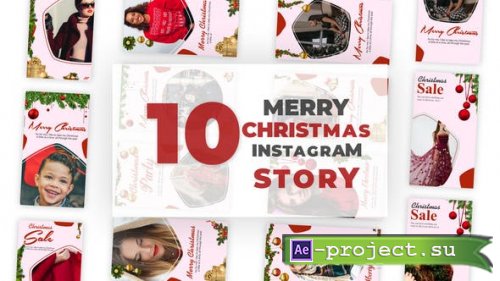 Videohive - Merry Christmas Instagram Story - 34529972 - Project for After Effects