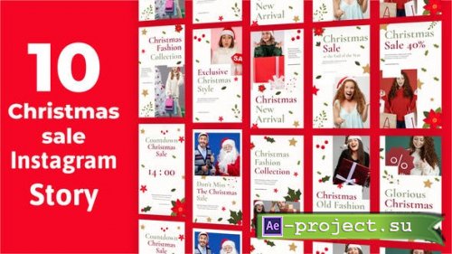 Videohive - Christmas Sale Instagram Stories - 34533828 - Project for After Effects