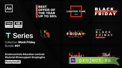 Videohive - Black Friday Titles - 34551606 - Project for After Effects