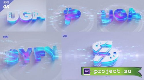 Videohive - Logo Intro Elegance Flare Reveal White 3D - 34048281 - Project for After Effects