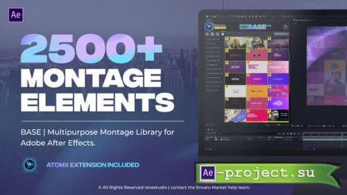 Videohive - BASE | Transitions and Motion Graphics for After Effects v2.0 - 31018620 - Project & Script for After Effects