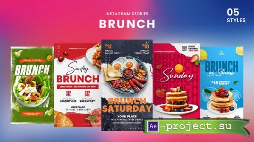 Videohive - Brunch Instagram Stories - 34532948 - Project for After Effects