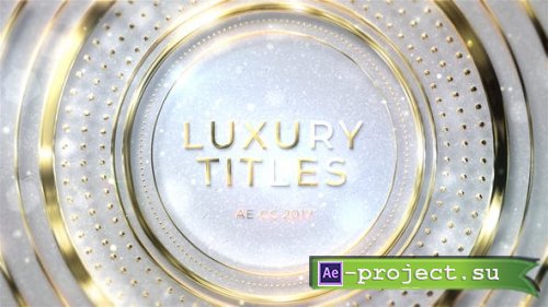 Videohive - Luxury Titles - 34031374 - Project for After Effects