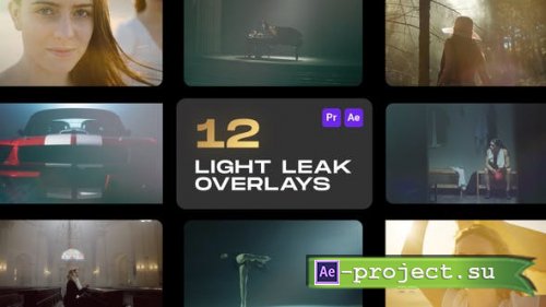 Videohive - Light Leak Overlays - 34535325 - Project for After Effects