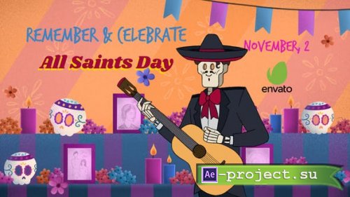 Videohive - Day of the Dead, All Saints Day Opener - 34390767 - Project for After Effects
