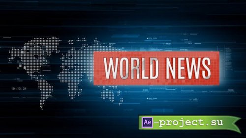 Videohive - News Package In Element 3D - 26303858 - Project for After Effects
